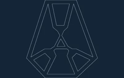 EHO Logo dxf dosyası DXF çizimi