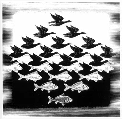 Escher DXF Dosyası DXF çizimi