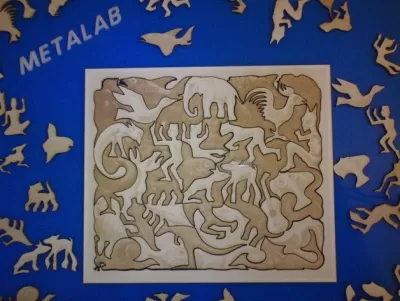 Escher Mozaik II Ücretsiz Vektör CDR çizimi