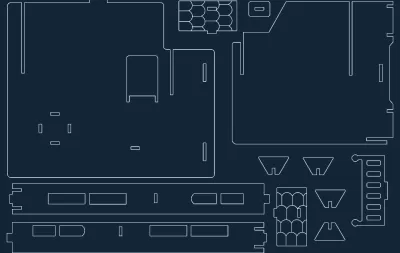 Fantezi Villa 7 dxf dosyası DXF çizimi